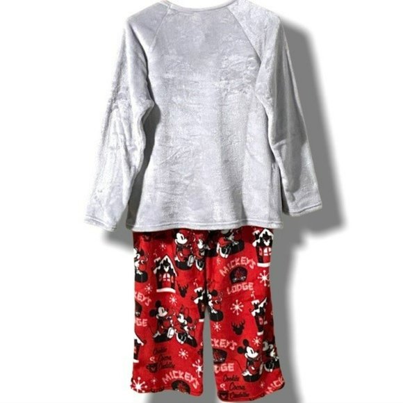 Disney Mickey & Minnie Plush Minky 2-Piece PJ Set - Picture 14 of 15